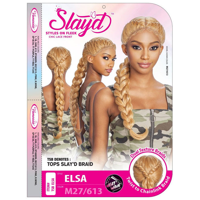 Vanessa Slayd Dual Texture Braid Lace Front Wig - ELSA Alexwigs