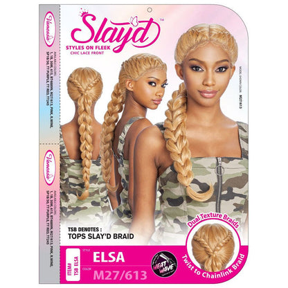 Vanessa Slayd Dual Texture Braid Lace Front Wig - ELSA Alexwigs