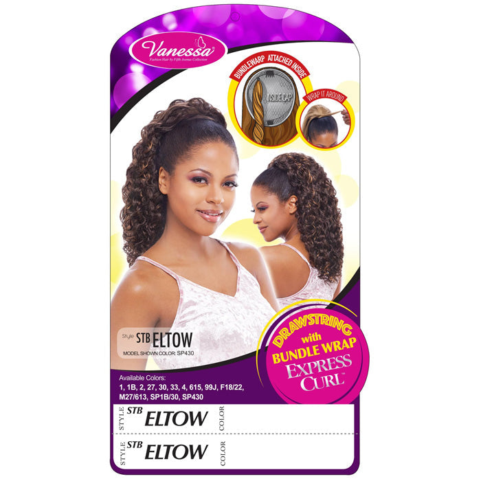 Vanessa Drawstring With Bundle Wrap Express Curl Ponytail - STB ELTOW Alexwigs
