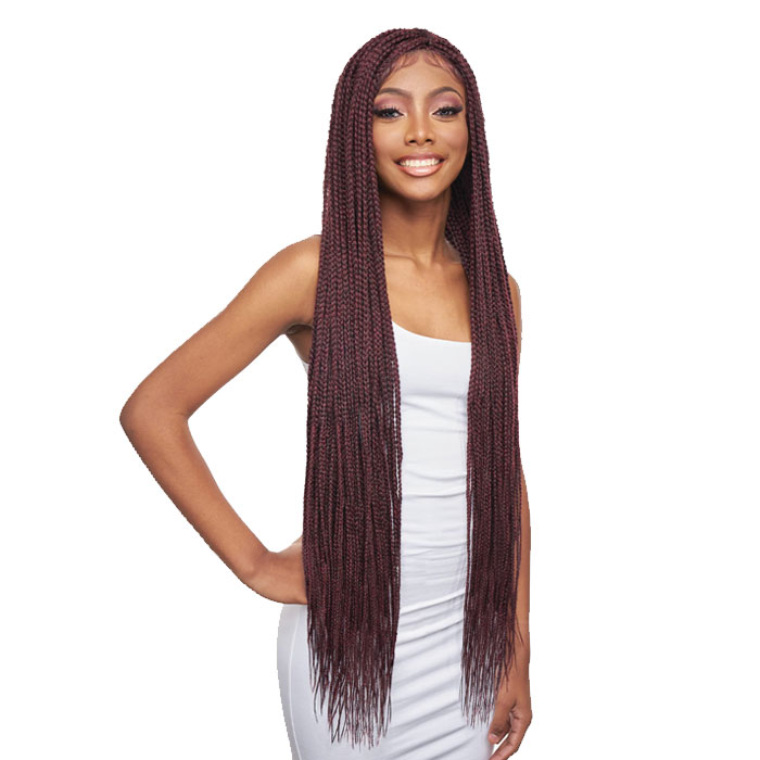 Vanessa Designer Lace Braided Lace Front Wig - TBOXY FREE 40 Alexwigs