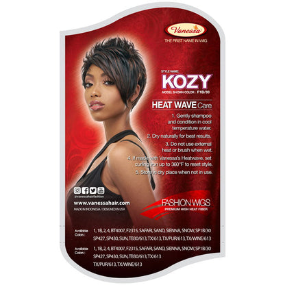Vanessa Fashion Full Wig - KOZY Alexwigs