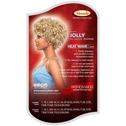 Vanessa Fashion Full Wig - JOLLY Alexwigs