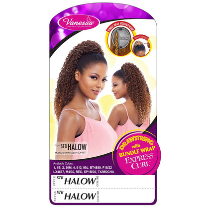 Vanessa Drawstring With Bundle Wrap Express Curl Ponytail - STB HALOW Alexwigs