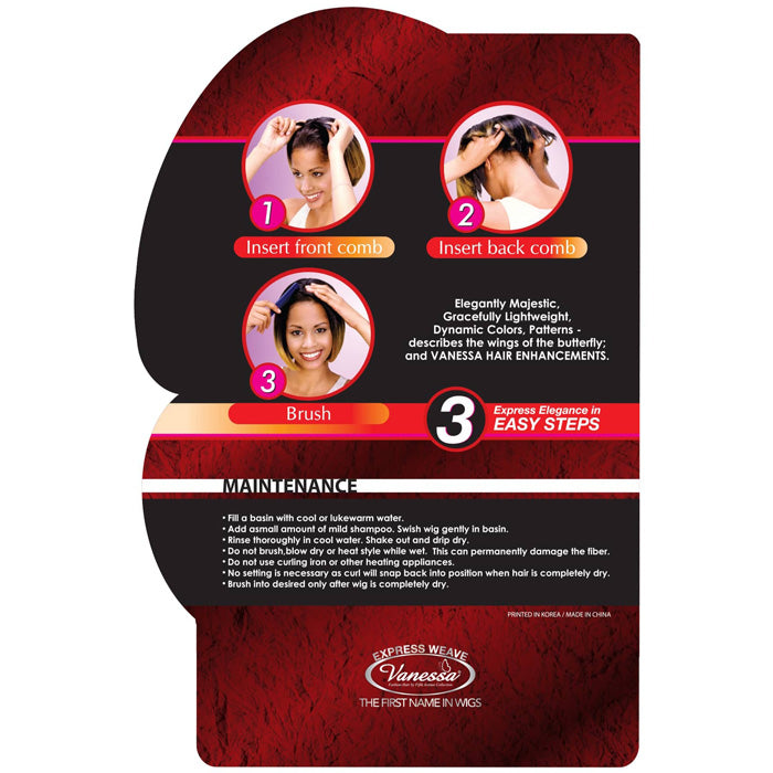 Vanessa Express Weave Half Wig - LA JAY Alexwigs