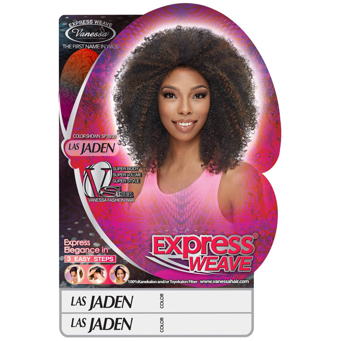 Vanessa Express Weave Half Wig - LAS JADEN Alexwigs