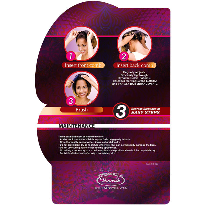 Vanessa Express Weave Half Wig - LAS JADEN Alexwigs