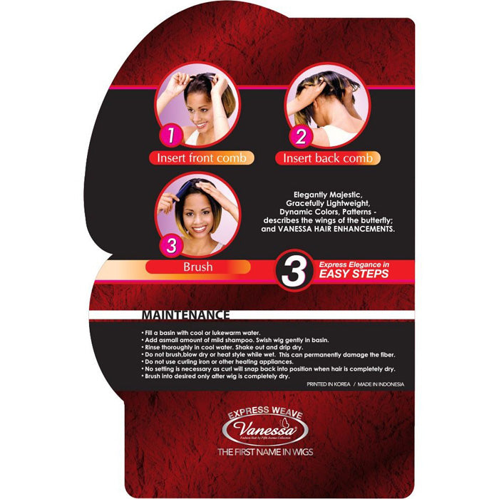 Vanessa Express Weave Half Wig LA JAZ Alexwigs