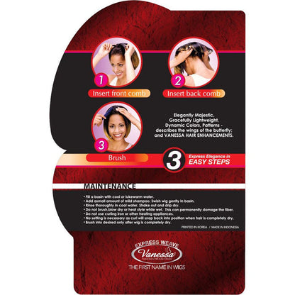 Vanessa Express Weave Half Wig LA JAZ Alexwigs