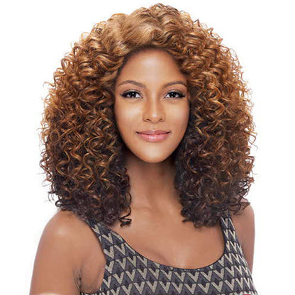 Vanessa Synthetic Tops Super C-Side Part Lace Front Wig - TOPS C JEKEL Alexwigs
