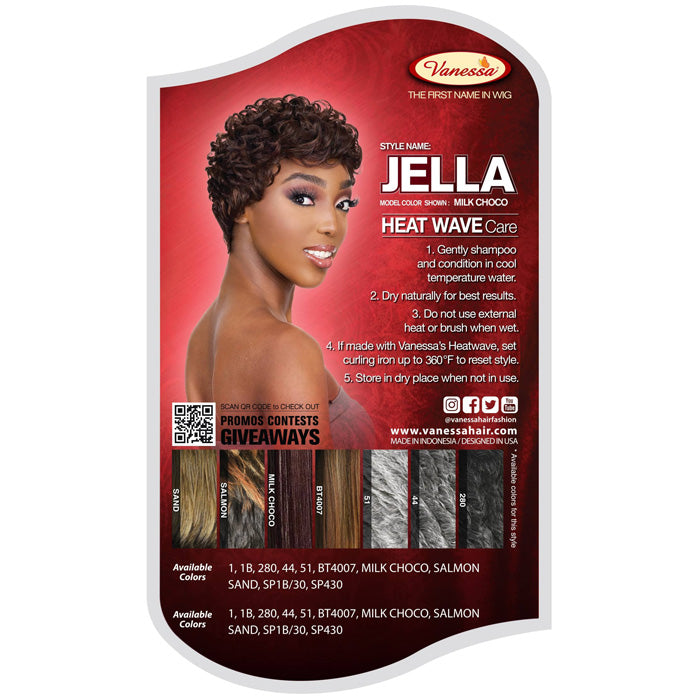 Vanessa Romance Grey Full Wig - JELLA Alexwigs