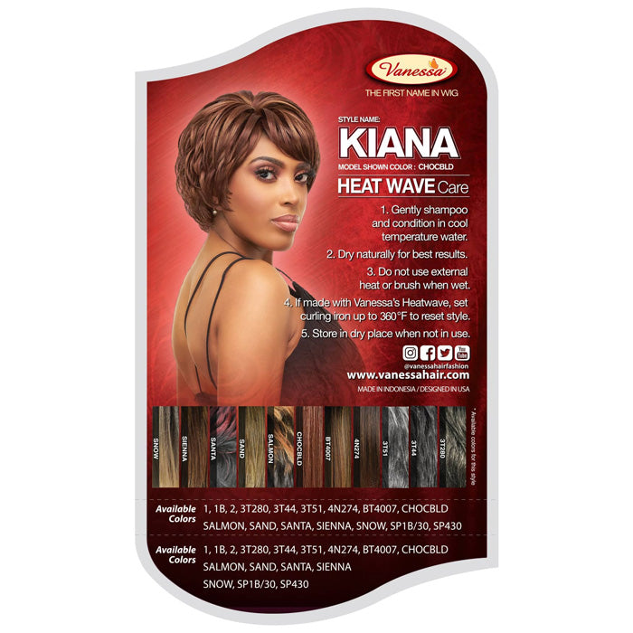 Vanessa Fashion Full Wig - KIANA Alexwigs