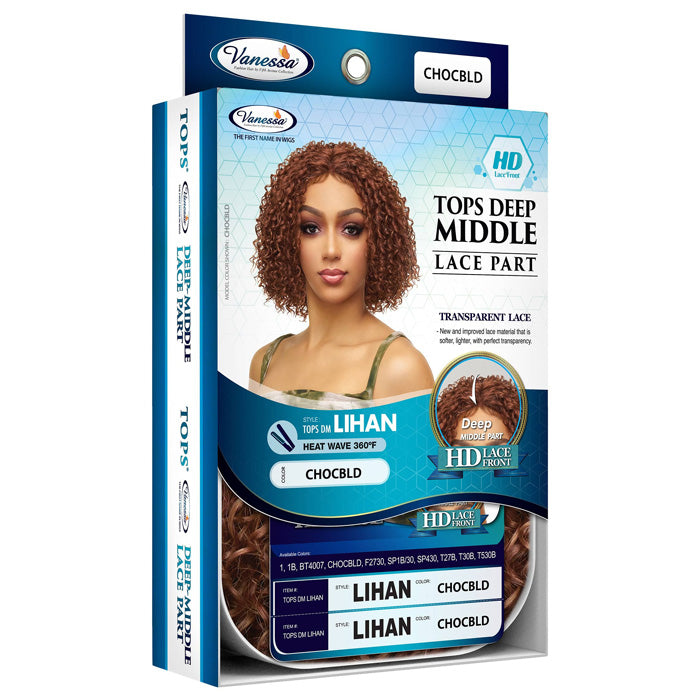 Vanessa Top Lace Deep Middle Part HD Lace Front Wig - LIHAN Alexwigs