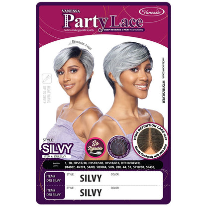 Vanessa Party Lace HD Lace J Part Full Wig - MELT SILVY Alexwigs