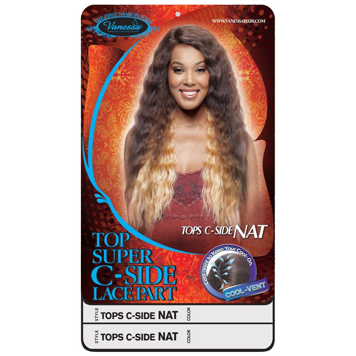 Vanessa Top Super C-Side Lace Part Wig - TOPS C SIDE NAT Alexwigs