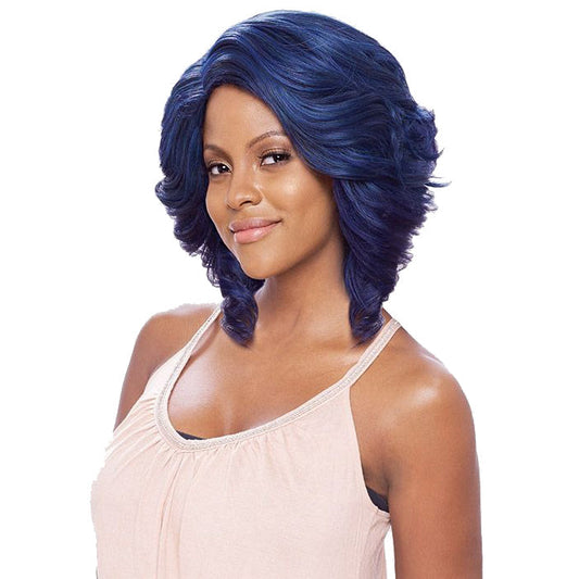 Vanessa Synthetic Super V Line C Side Lace Part Wig - SUPER VC SEVIN Alexwigs