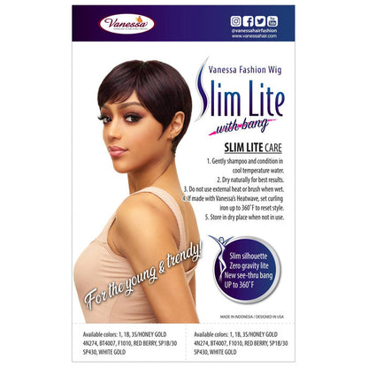 Vanessa Slim Lite Full Wig - SLB NINE Alexwigs