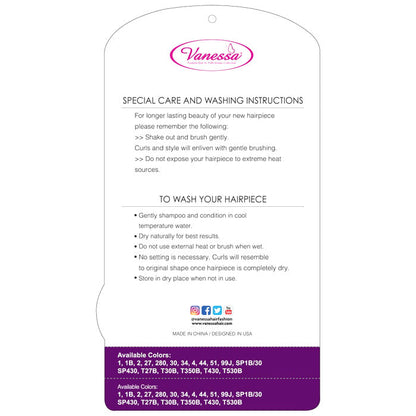 Vanessa Drawstring Express Curl Ponytail - ST ALLI Alexwigs