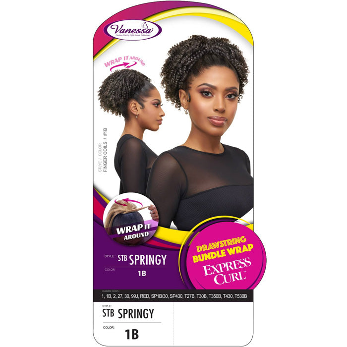 Vanessa Express Curl Drawstring Bundle Wrap Ponytail - STB SPRINGY Alexwigs
