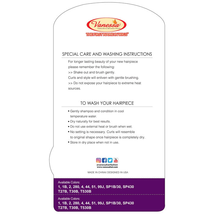 Vanessa Bundle Wrap Drawstring Ponytail - STB TAILA Alexwigs