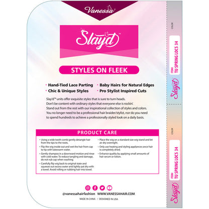 Vanessa Slayd Braided Lace Part Wig - TU SPRING LOCS 34 Alexwigs
