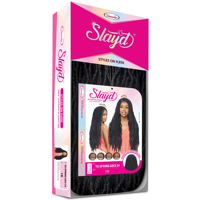 Vanessa Slayd Braided Lace Part Wig - TU SPRING LOCS 34 Alexwigs