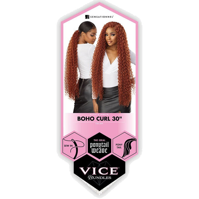 Sensationnel Vice Bundles Weave - BOHO CURL 24/30/36 inch Alexwigs