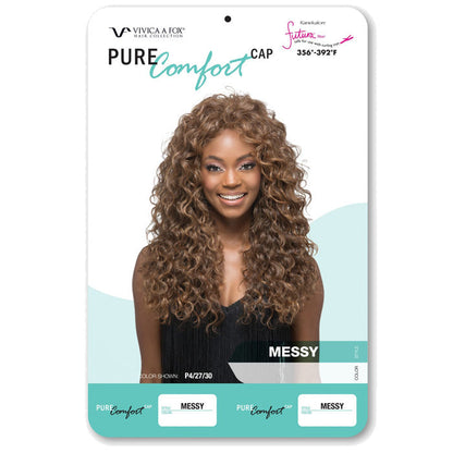 Vivica A Fox Pure Comfort Cap Wig - MESSY