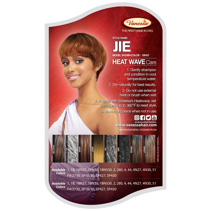 Vanessa Fashion Full Wig - JIE Alexwigs