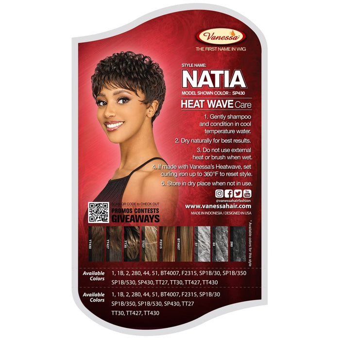 Vanessa Fashion Full Wig - NATIA Alexwigs