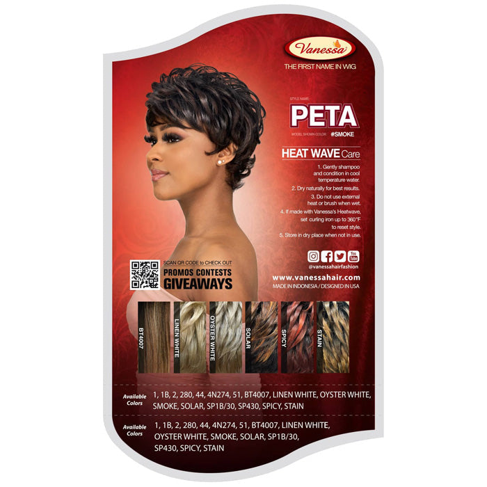 Vanessa Fashion Full Wig - PETA Alexwigs