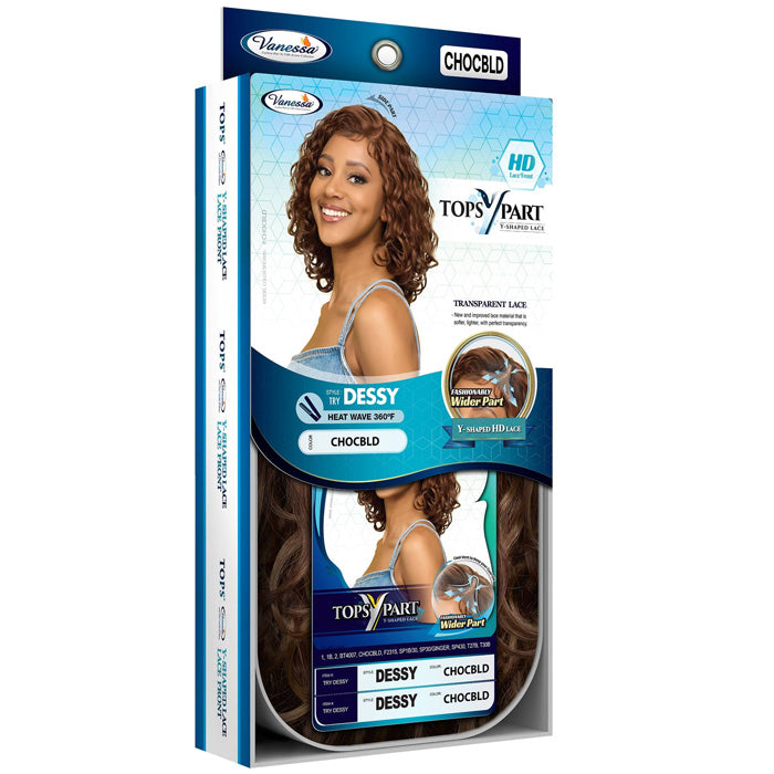 Vanessa Top Lace Synthetic Hair HD Lace Front Wig - TRY DESSY Alexwigs