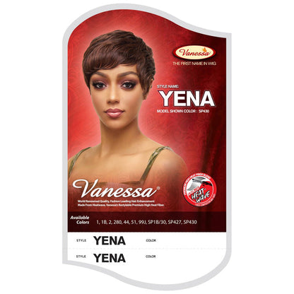 Vanessa Fashion Romance Grey Full Wig - YENA Alexwigs
