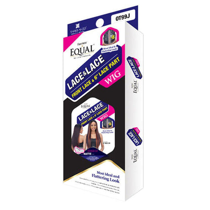 Freetress Equal Lace & Lace 6" Part Lace Front Wig - MATTIE Alexwigs