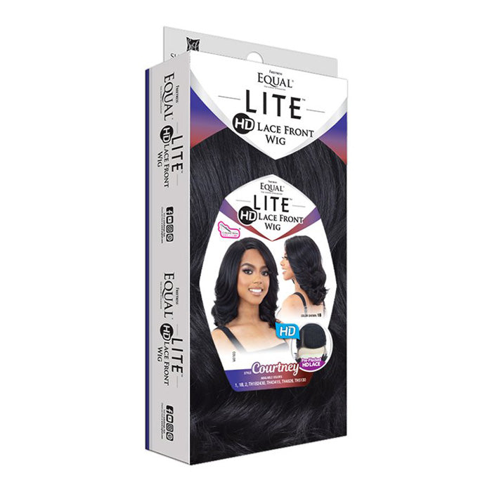 Freetress Equal Lite Synthetic HD Lace Front Wig - COURTNEY Alexwigs