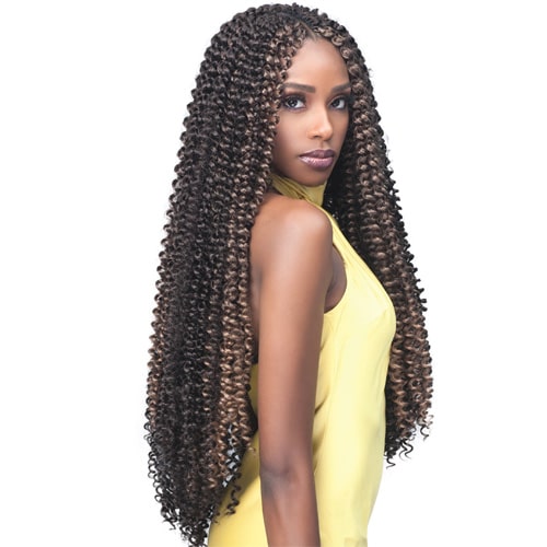 Bobbi Boss African Roots Crochet Braid - 2X BRAZILIAN WATER CURL 20" Alexwigs