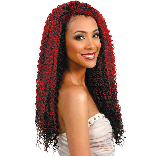 Bobbi Boss African Roots Braid Collection Crochet Braid - DUAL BRAID WATER WAVE Alexwigs