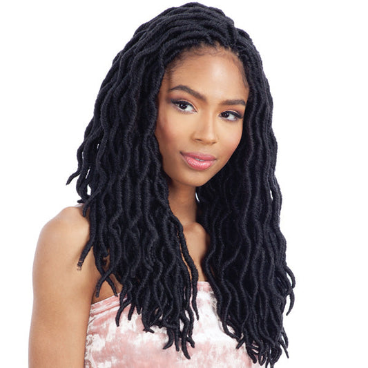 Mayde Beauty Synthetic Mighty Pack Crochet Braid - 80 PRE-LOOPED STANDARD WAVY ISLAND LOCS 14" Alexwigs