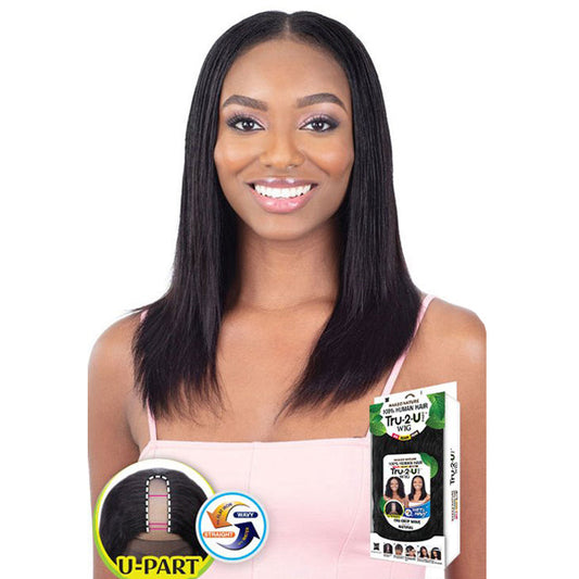 Shake N Go Naked 100% Human Hair Wet & Wavy U Part Wig - TRU DEEP WAVE Alexwigs