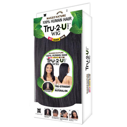 Shake N Go Naked 100% Human Hair U Part Wig - TRU STRAIGHT Alexwigs