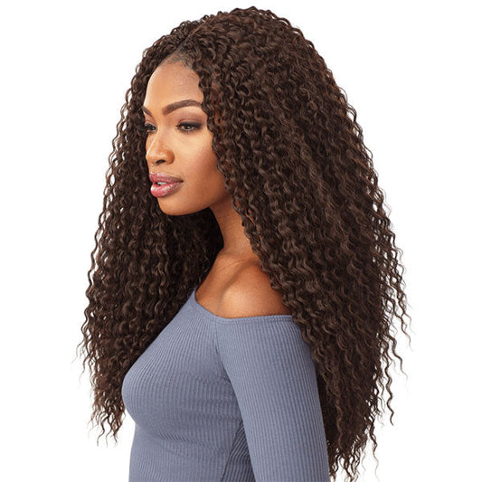 Sensationnel Lulutress Crochet Braid WET CURLY 18 Inch Alexwigs