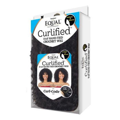 Freetress Equal Curlified 5X5 Hand Tied Crochet Wig - CURL-CODE Alexwigs