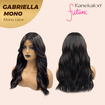 [PRE-ORDER] JBEXTENSION GABRIELLA MONO Monofilament Handmade Wig 6X5 Full Monofilament Hand Tied Top Wig 20 Inches Black Wave Mono Lace Wig With Anti-slip Silicone Strips Glueless Wig GABRIELLA MONO【BENDY EAR TABS】 Alexwigs