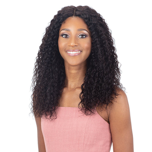 Shake N Go Girlfriend 100% Virgin Human Hair HD Lace Front Wig - WATER CURL 18 Alexwigs