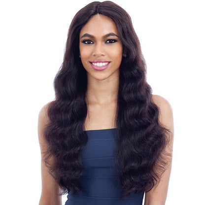 Shake N Go Naked 100% Human Hair Freedom Lace Part Wig - NATURAL 701 Alexwigs