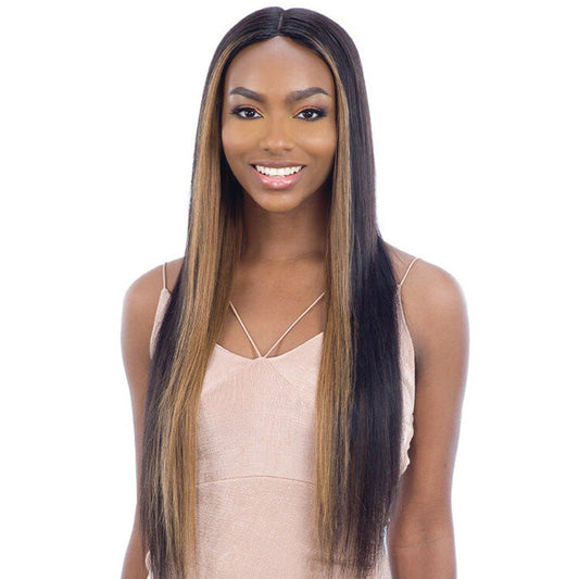 Shake-N-Go Naked 100% Human Hair Freedom 5" Lace Part Wig - NATURAL 703 Alexwigs