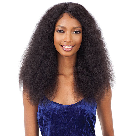 Shake-N-Go Naked Brazilian Natural Unprocessed 100% Human Hair Lace Front Wig - DEEP CURL Alexwigs