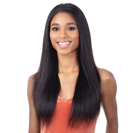 Shake N Go Girlfriend 100% Virgin Human Hair 13X4 HD Lace Front Wig - STRAIGHT 24 Alexwigs