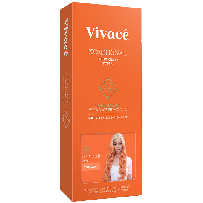 Vivace Xceptional Gold Label Glueless Wide HD Lace Front Wig - GOLD UNIT 22