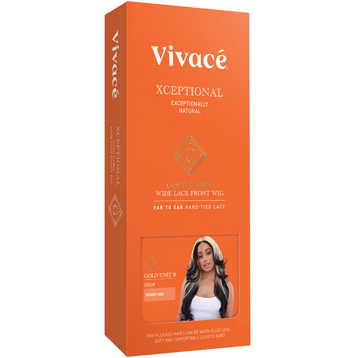 Vivace Xceptional Gold Label Glueless Wide HD Lace Front Wig - GOLD UNIT 9