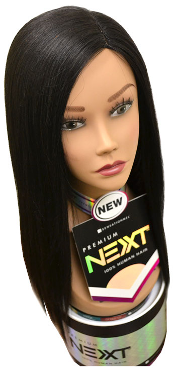 Sensationnel Premium Next Human Hair YAKI Weave 10 - 18 Inch Alexwigs